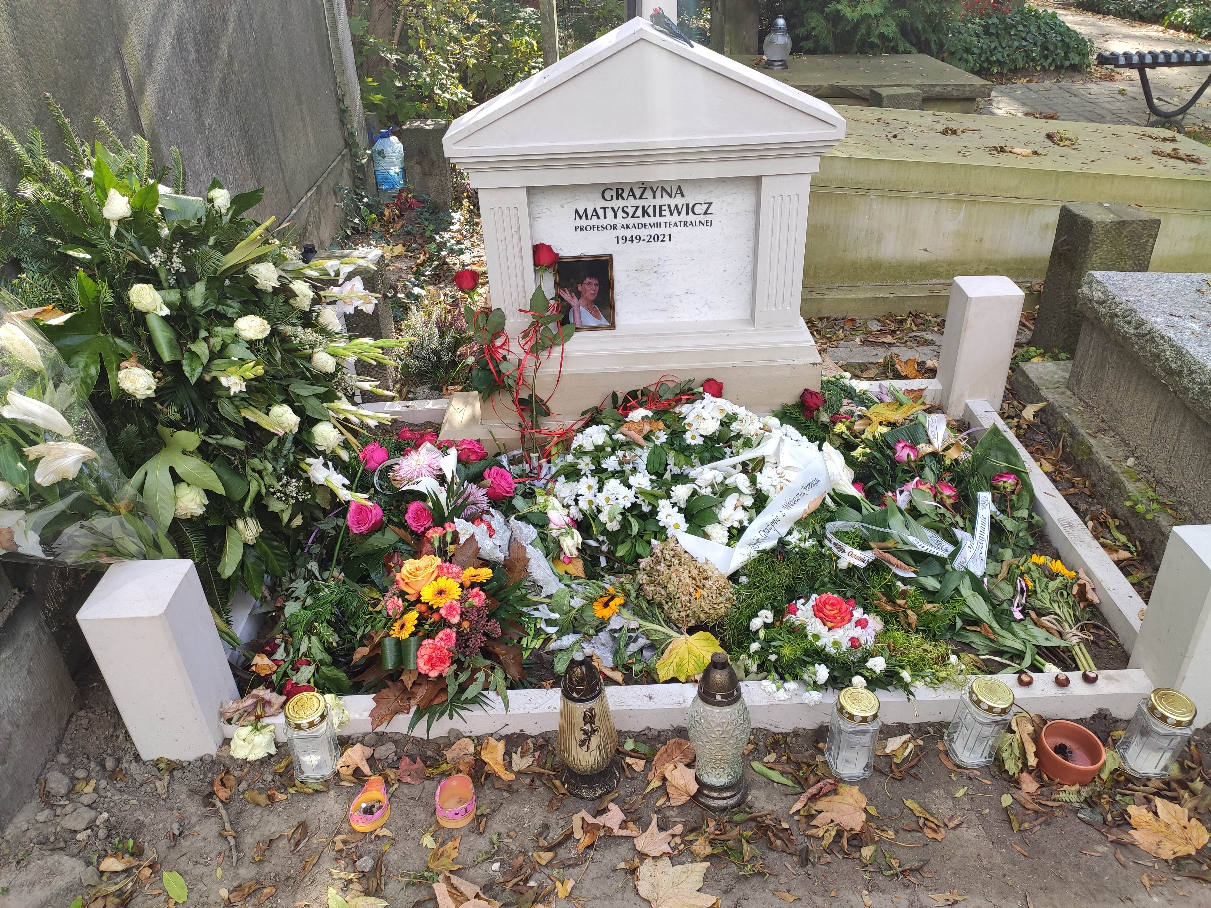 Grażyna Matyszkiewicz 1949 Warszawa Ewangelicko-Reformowany - Grobonet - Wyszukiwarka osób pochowanych