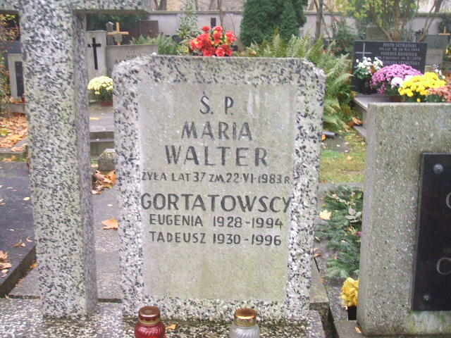 Maria Walter 1946 Warszawa Ewangelicko-Reformowany - Grobonet - Wyszukiwarka osób pochowanych