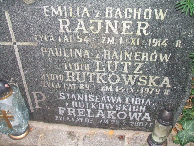 Paulina Rutkowska 1890 Warszawa Ewangelicko-Reformowany - Grobonet - Wyszukiwarka osób pochowanych