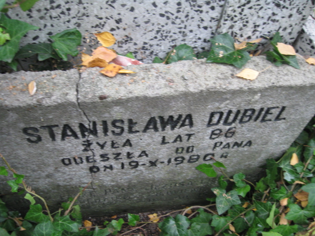 Stanisława Dubiel 1894 Warszawa Ewangelicko-Reformowany - Grobonet - Wyszukiwarka osób pochowanych