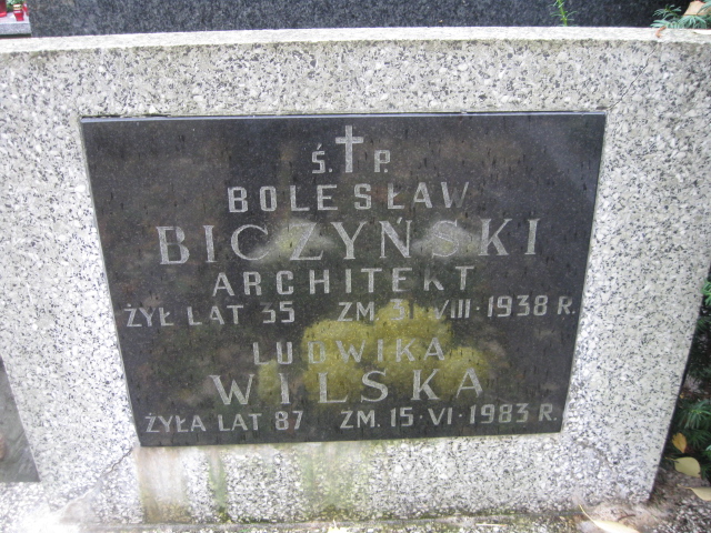 Bolesław Biczyński Warszawa Ewangelicko-Reformowany - Grobonet - Wyszukiwarka osób pochowanych