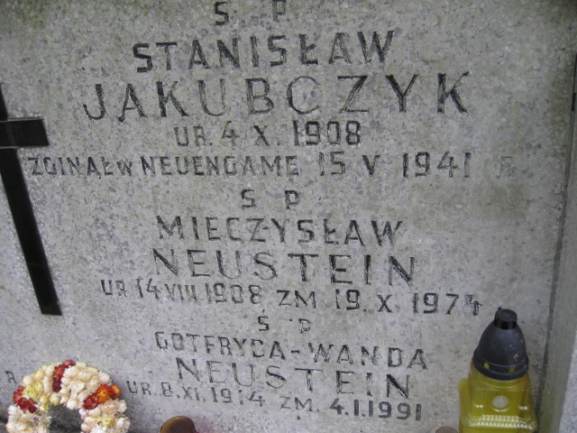 Stanisław Jakubczyk 1908 Warszawa Ewangelicko-Reformowany - Grobonet - Wyszukiwarka osób pochowanych