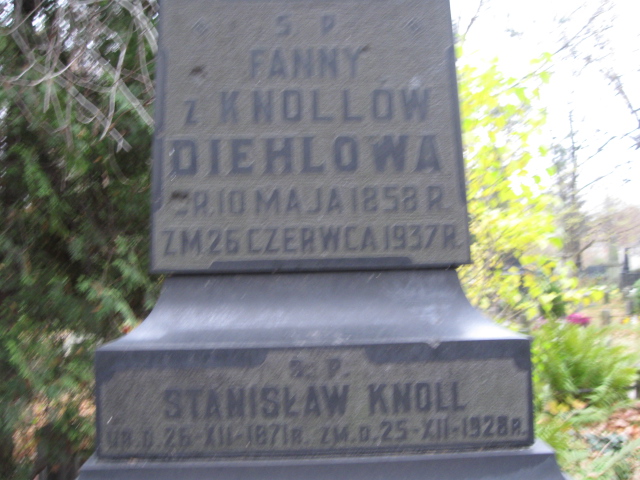 Wilhelm Diehl 1842 Warszawa Ewangelicko-Reformowany - Grobonet - Wyszukiwarka osób pochowanych