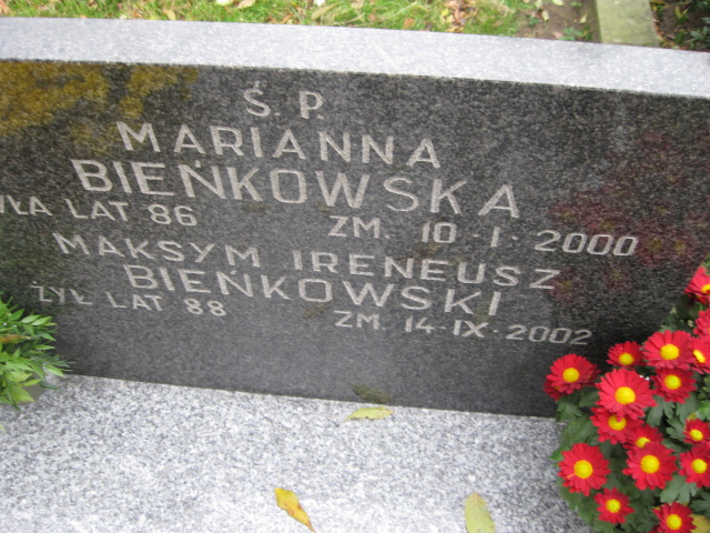 Witold Bieńkowski 1941 Warszawa Ewangelicko-Reformowany - Grobonet - Wyszukiwarka osób pochowanych